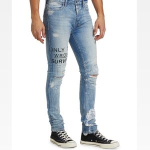 Ksubi Men’s Van Winkle Survive Slim Fit Jeans